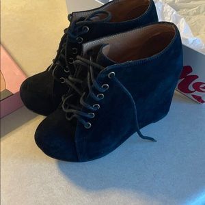 Jeffrey Campbell black booties